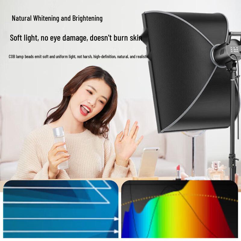 Beyang 200W Professional LED Fill Light for Live Broadcast & Photography