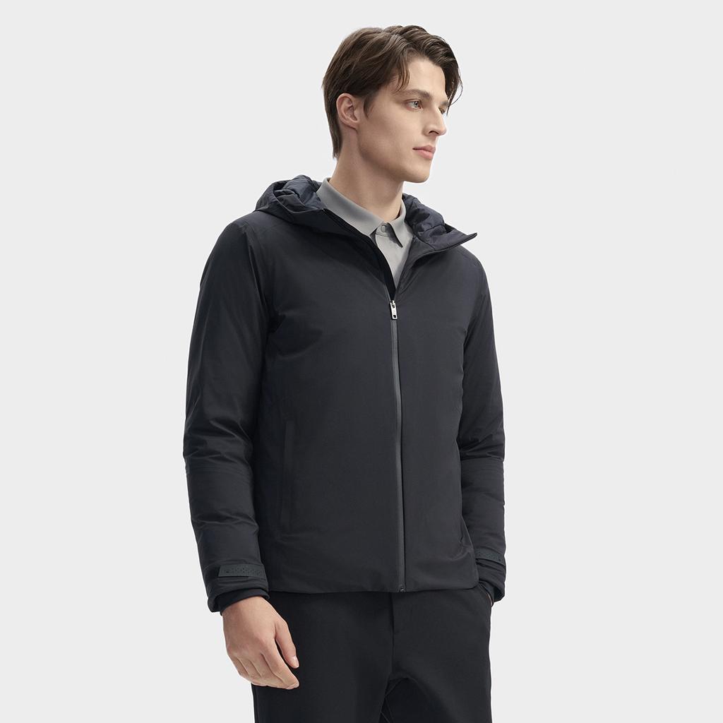 FILA BLUE Down Jacket Men's Jet Black F11M442918FBK