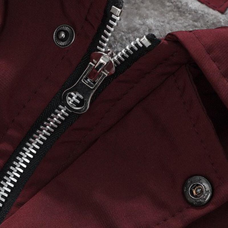 Jeanswest Men's Fleece Lined Casual Outdoor Jacket