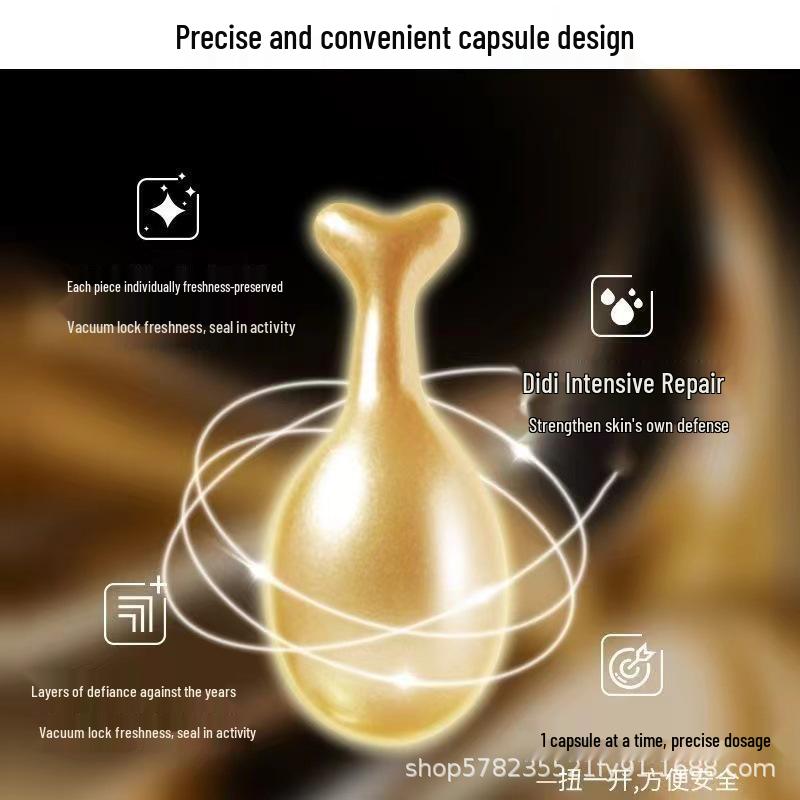 Фуллерен Овечья Плацента Увлажняющая Эссенция для Кожи Капсула Времени 10 capsules per bag
