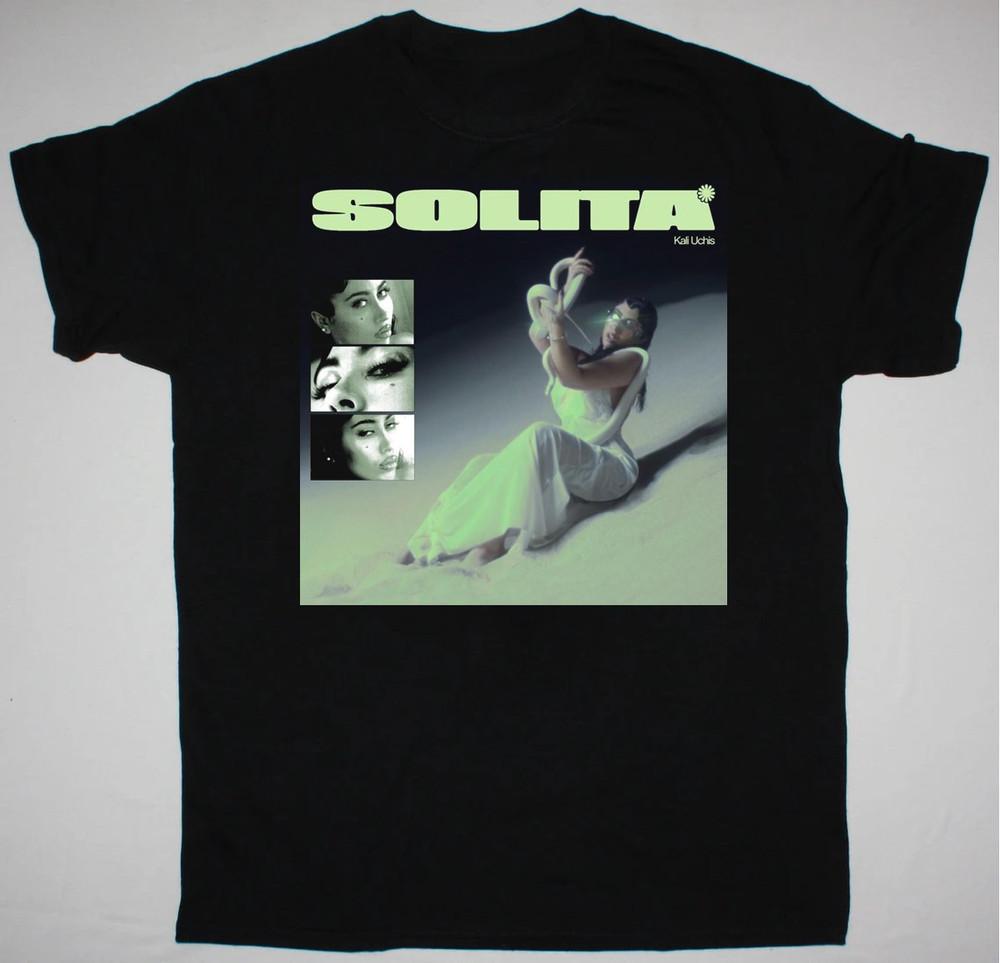 Kali Uchis Black T-Shirt Cotton All Size Gift For Men Women Unisex T-Shirt S