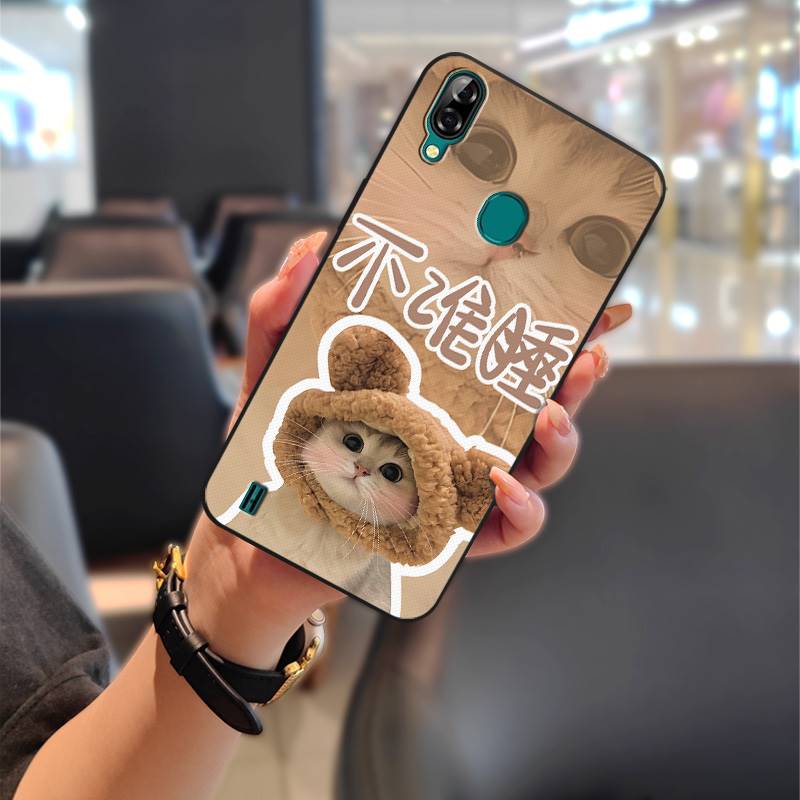 Soft case Anti-dust Phone Case For Blackview A60 Pro Protective Couple TPU Graffiti Back Cover Cute Fashion Design