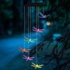 Solar Butterfly & Dragonfly Wind Chime Light