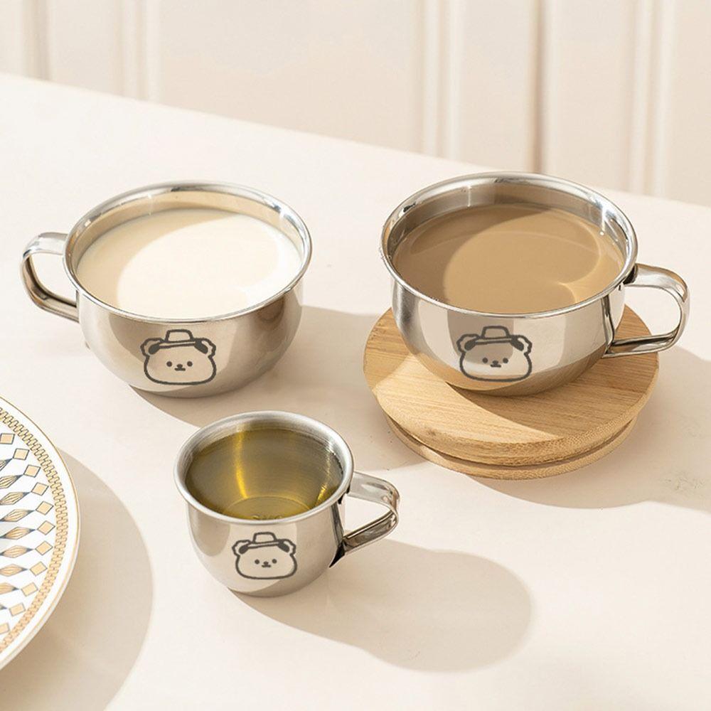 Bär Design Tee Milch Tasse 80/200/400ML Baby Milch Tasse Kinder Wasser Tasse für Tee Milch Kaffee Kaltgetränk