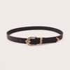 Retro Style Ladies Waist Belt Set With Nickel Alloy Buckles And Natural Elements