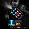 Q888 4G Smartwatch: HD Clear AMOLED, Large Screen, Android OS, SIM Slot, Rotating Camera, Flashlight.