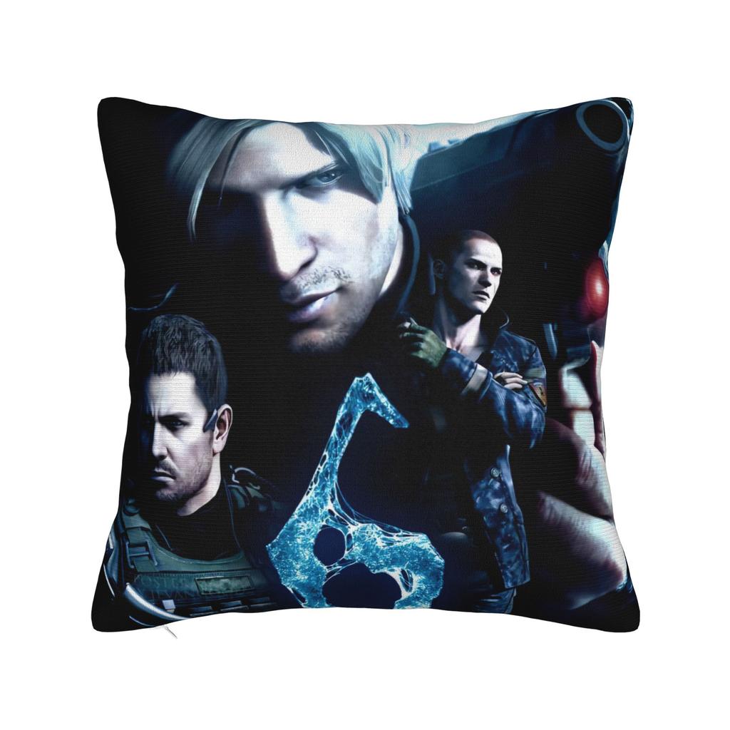 Resident Evils Len & Jill Pillow Cover Graphic Cushion Cover Cute Funny Pillow Case For Wedding Party Home Decor