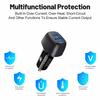52.5W USB C Car Charger For Xiaomi iPhone 15 Samsung Galaxy S24 Laptops Tabet PD 3.0 Fast Charging USB Type C Car Phone Charger