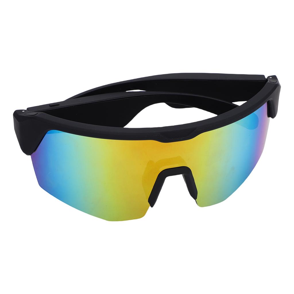 Sportowe Inteligentne Okulary Przeciwsłoneczne Wodoodporne IPX4 Okulary Rowerowe z Soczewkami Polaryzacyjnymi Głośniki Muzyczne Mikrofony Asystenta Dźwięku do Biegania Rower Skuter