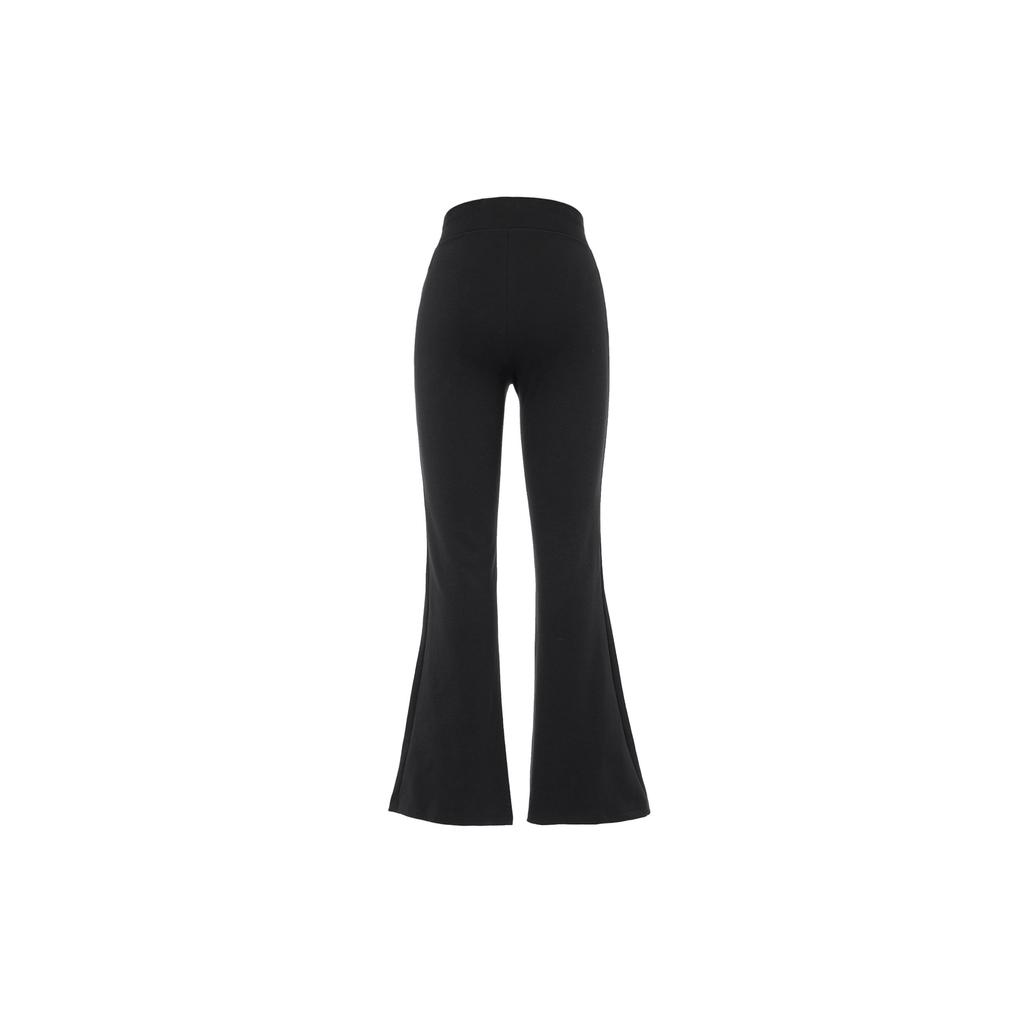 Nike Air High Waist Split Hem Slim Fit Casual Pants Women Bottoms Black FN1892-010