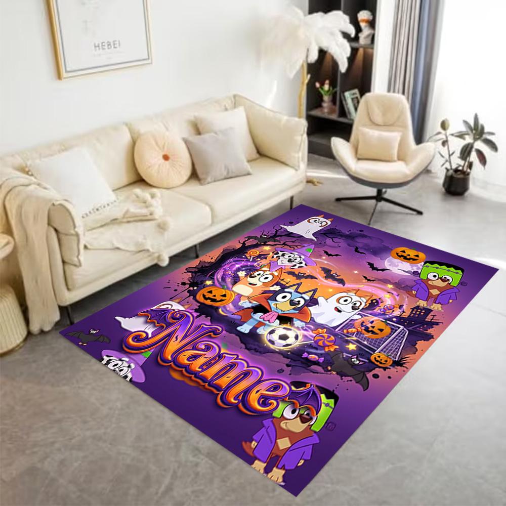 Christmas Adventure Pencilmates Customizable Name Area Rug Suitable for Game Room Playrooms Decorate room Bedrooms Antislip Carpet Anime Office Decor