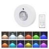 USB Rechargeable Magnetic RGB Night Lamp RGB White Led Night Light with Remote Control Dimmable Lamp Spotlight Fr Display Closet
