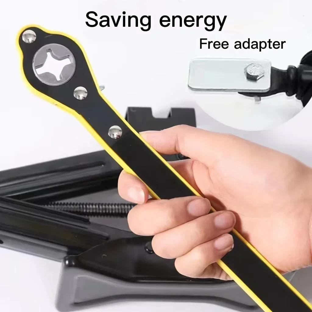 Car Mounted Small Car Universal Crank Handle Accessories with CAR Tools Car Jack Handle Lever Labor-saving Wrench Tool Ship