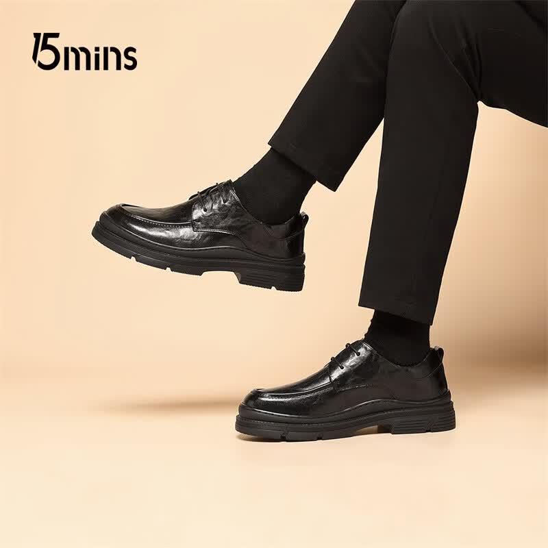 15MINS Men s British Style Derby Dress Shoes E1850 41