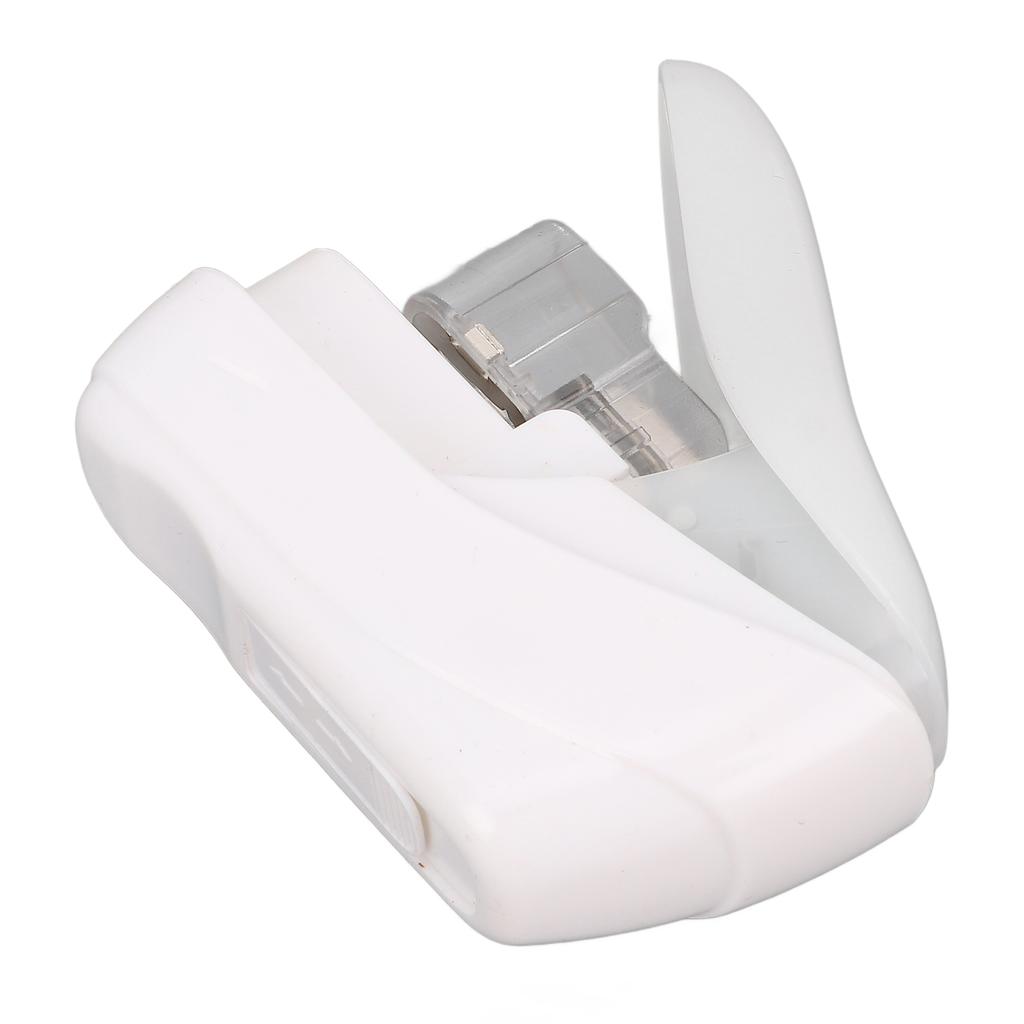 Hefter ohne Klammern 4 Blatt Kapazität Kompakt Tragbar Hefter ohne Klammern für Büro Schule Zuhause