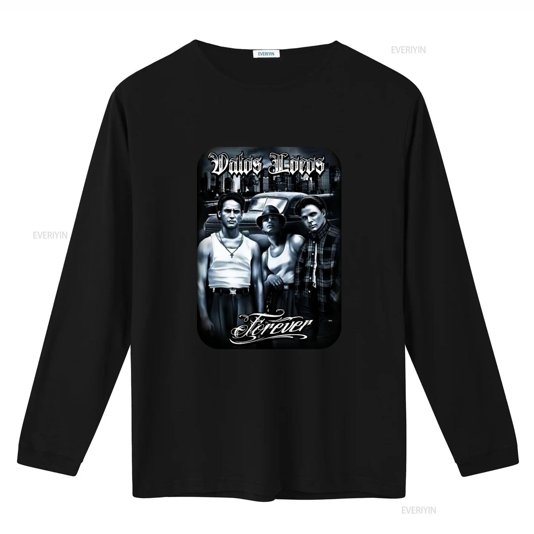 ZheXiong TEE Vatos Locos Forever Heren Zwaar T-shirt Print Op Shaka Wear Retro Gangster Stijl Stedelijke Mode vintage Gewassen man 3XL