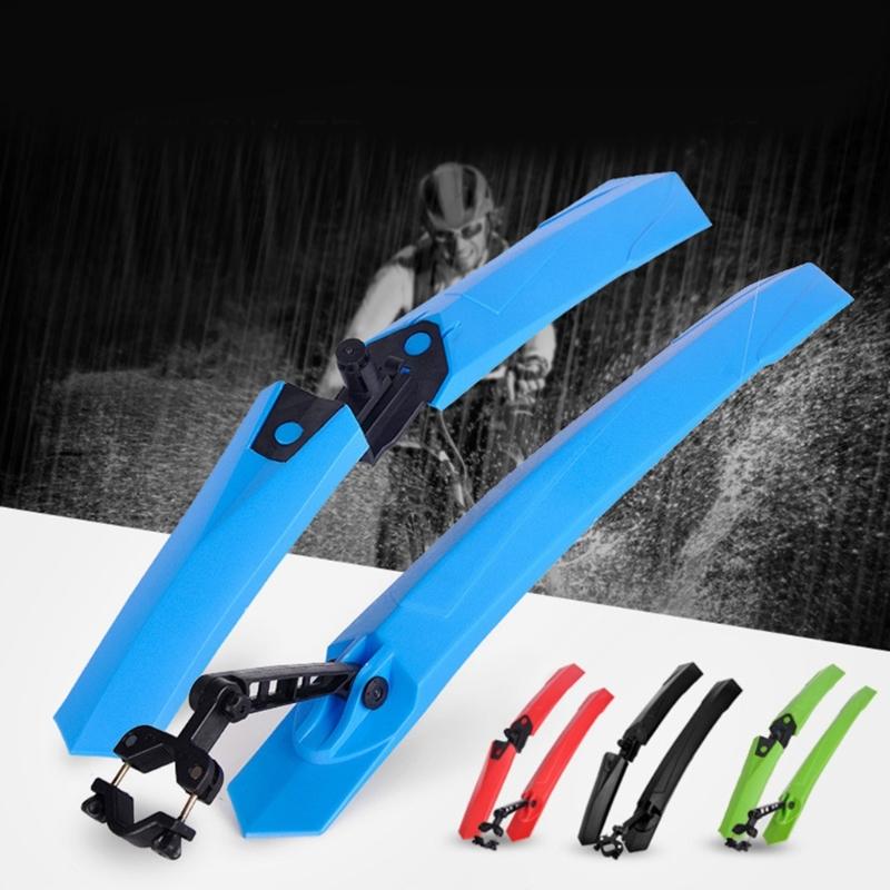 Bike Mudguard Set Bicycles Mudguards Portable Adjustable Bike Mud Flap Front & Rear Mud Guard for MTB Mountain Road Bike