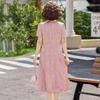 2026 Summer Fashion Slimming Dress for Mom: Elegant Chinese Style for Middle-aged Women