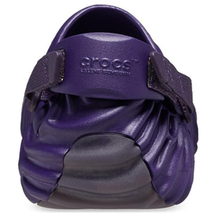 Crocs Unisex x Salehe Bembury Pollex Schwarze Johannisbeere Lila Einfach Vielseitig Outdoor Atmungsaktiv Clogs 207393-5BC