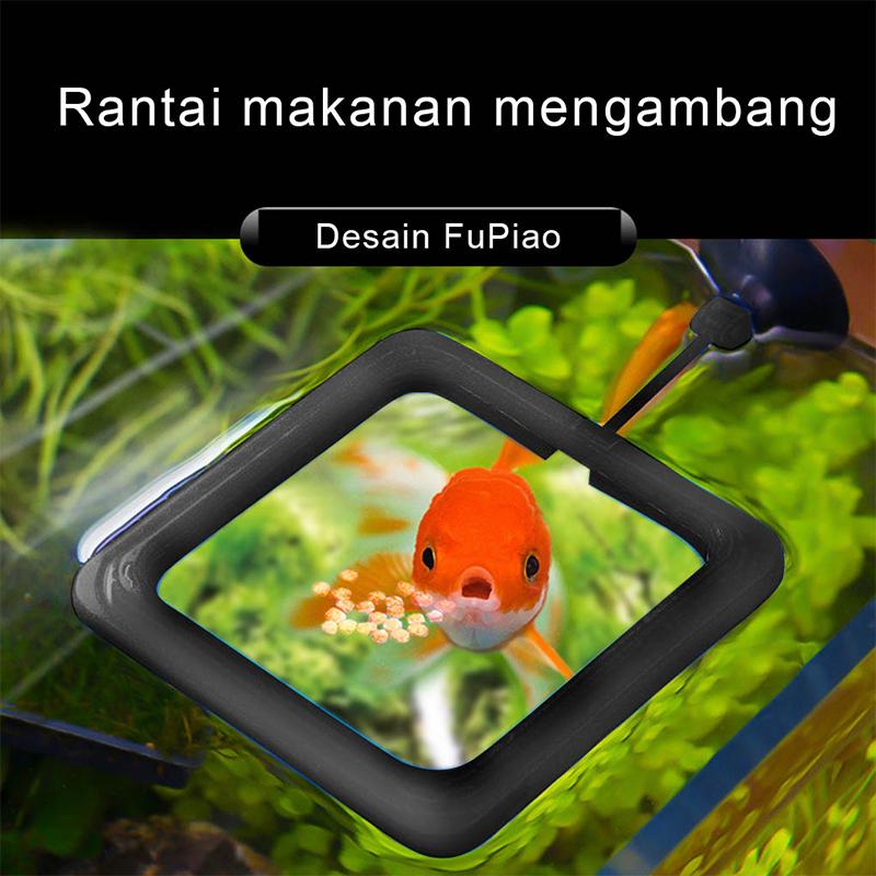 Aquarium Feeding Ring Fish Tank Station Floating Food Tray Feeder Accessories