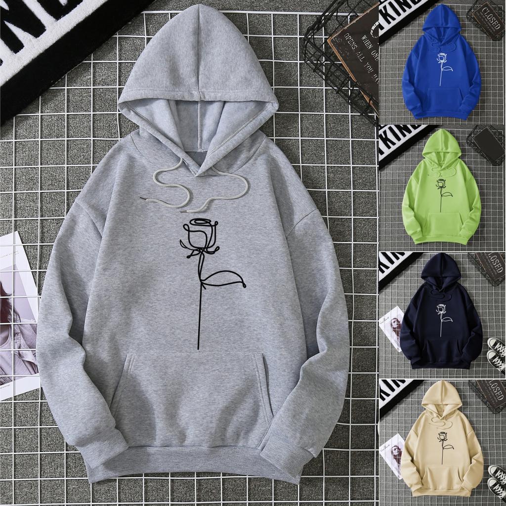 Winter thickened fleece sweater women's 2025 new autumn and winter large thermal loose hooded top
