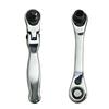 2 Pieces 72 Teeth Mini Ratchet Wrench Toughbuilt Swivel Socket Wrench Spanner for 1/4 "Drive Sleeve Automotive Mini Repair Tools