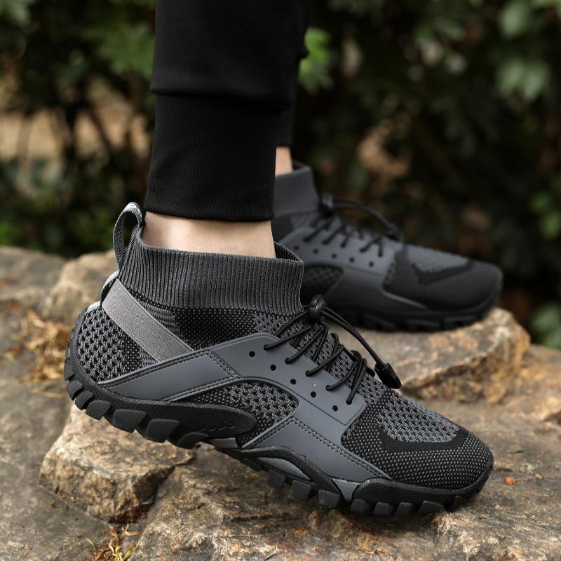 Мужская походная обувь Кроссовки для бега по пересеченной местности Стильные нескользящие — фото 6
