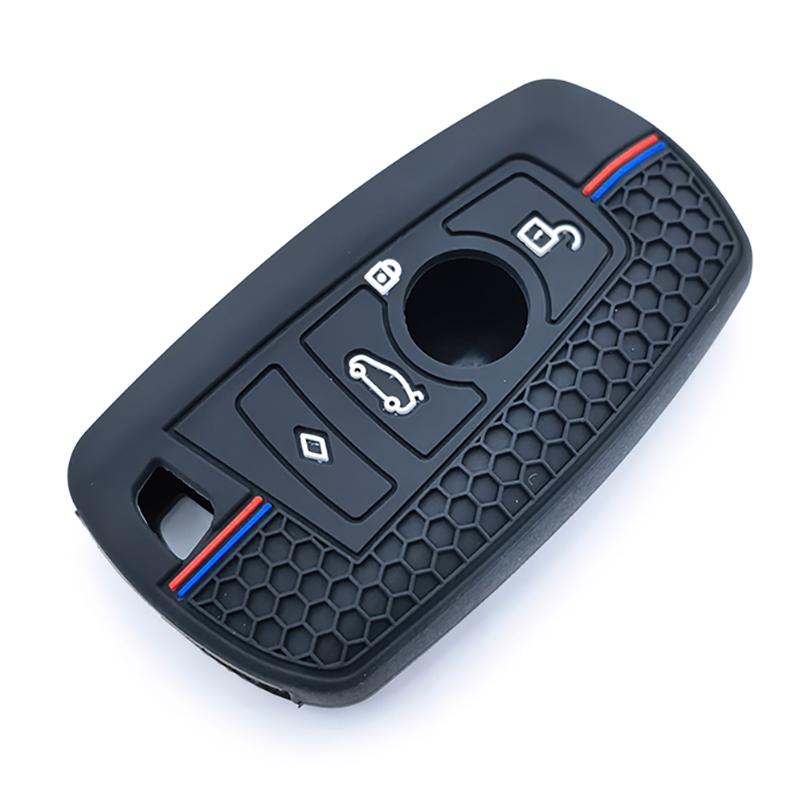 Silicone Car Remote Key Case Cover For Bmw 1 2 3 4 5 6 7 Series X1 X3 X4 X5 X6 F36 F25 F26 F30 F34 F10 F07 F20 Z10 G30 F15 F16