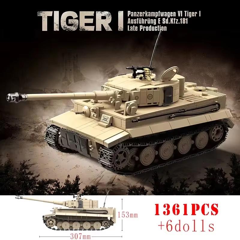 Army Tiger I Heavy Tank Building