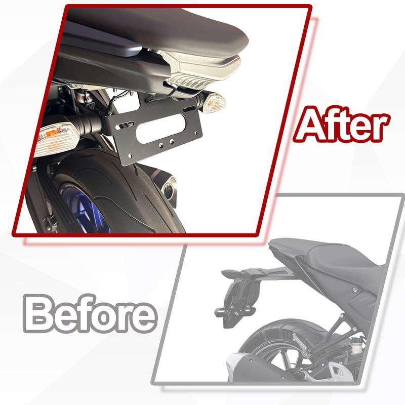 For YAMAHA MT125 MT-125 2024 2025 2026 License Plate Holder Motorcycle Tail Tidy Fender Eliminator Bracket