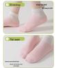 Set of 5 Pairs Girls' Thin Mesh Ankle Socks – Summer Anti-Pilling Cotton, Short Length for Older Kids