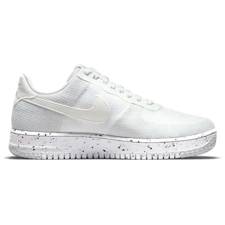 New Nike Air Force 1 Low Crater Flyknit White DC4831-100