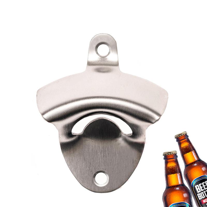Stainless Steel Wall Mounted Bottle Opener Beer Bottle Opener Creative Bottle Opener Metal Bottle Opener