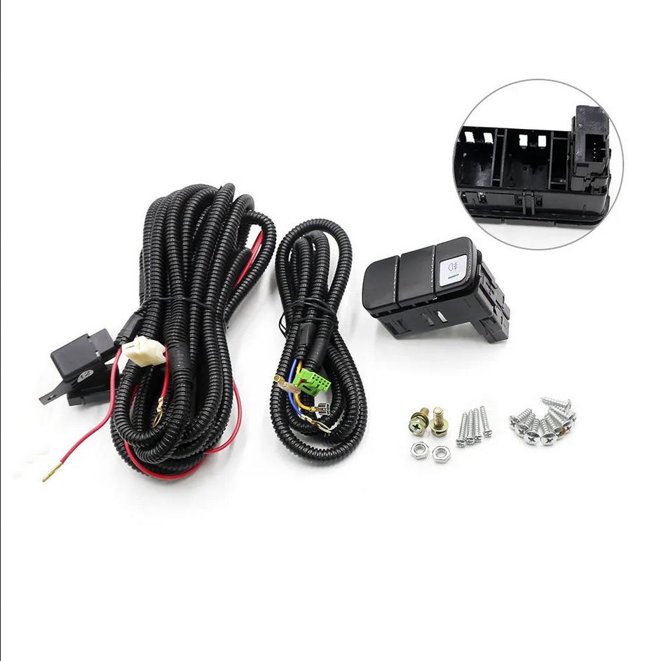 Honda Civic 92-95 Fog Light Kit: Headlight Bumper & Daytime Running Light Assembly