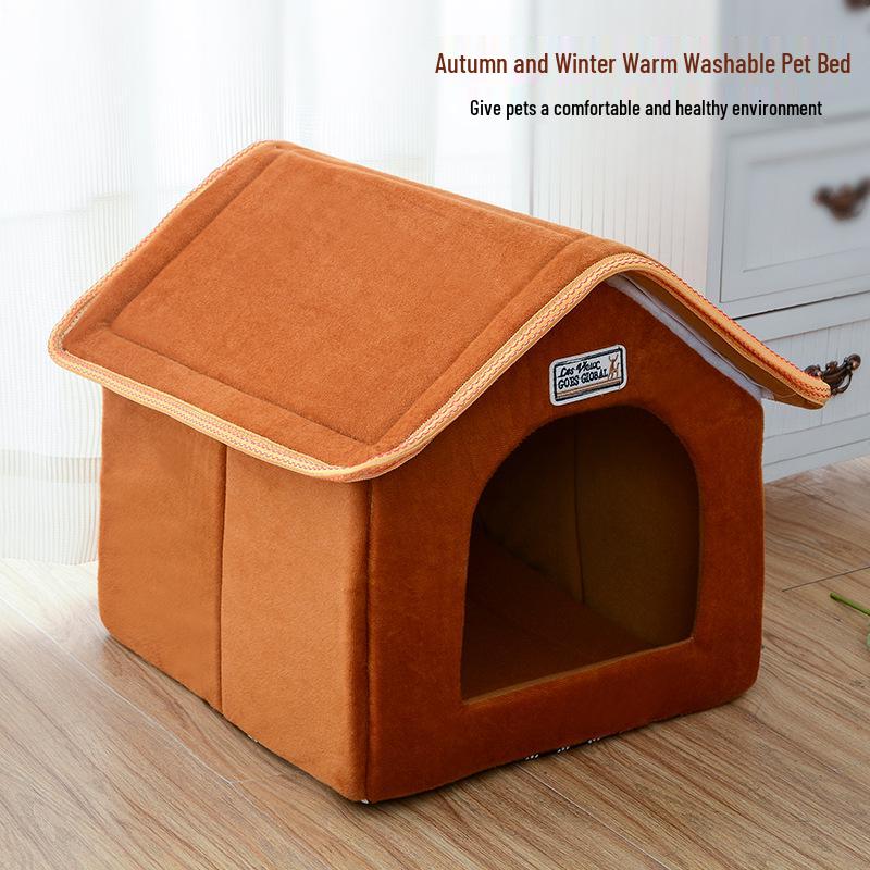 Teddy Poodle Small Dog & Cat House Kennel