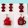 Christmas Tree Decorations With Plush Velvet Elves For Holiday Festive Decor