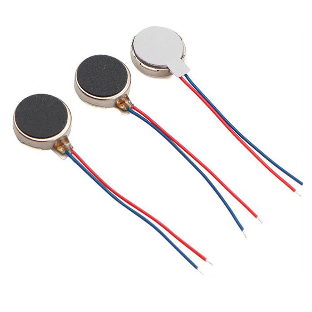 

5 шт. 1030 Круглий Тонкий Мікро Вібродвигун постійного струму 10*3 мм DC 3V Мікро Вібродвигун для мобільного телефону, планшета, масажера 1030-3V