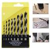 5/8Pcs Electric Drill Bit Drilling Twist Drill Tool 3-10Mm Three Pointed Woodworking Drill Dc Branch Drill Drilling