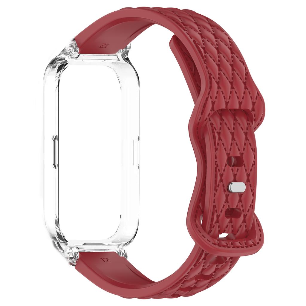Case+Strap for Xiaomi mi band 9 8 active smartwatch accessories sprot Silicone bracelet correa PC shell Cover for Redmi band 2 3