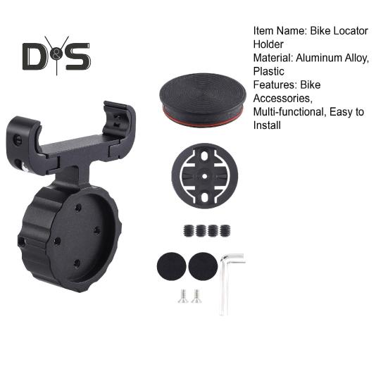 1 Set Fahrrad-Rücklichthalter, kompatibel mit AirTag Locator-Halterung, universelle MTB-, Rennrad- und Mountainbike-Sattel-Rücklichthalterung, Fahrradzubehör