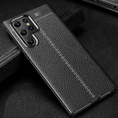 For Samsung Galaxy S23 S22 Ultra Pro S21 Plus FE S20 A13 A22 A32 A52 A72 A14 A34 A54 A03S Note 20 Shockproof Leather Texture Case Cover