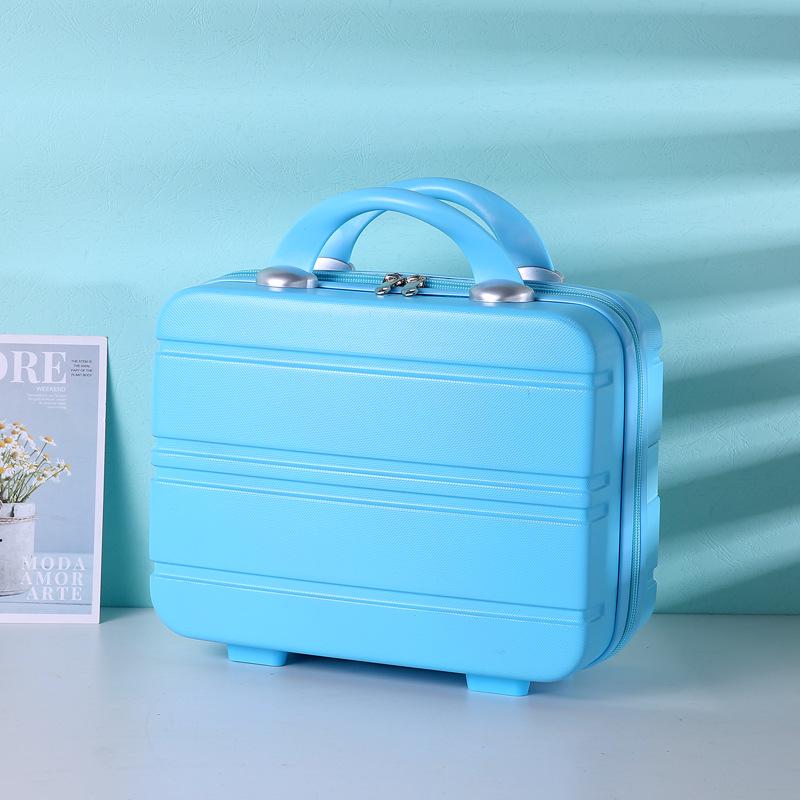 Customizable Logo 12-Inch Makeup Case & 14-Inch Carry-on Suitcase Set