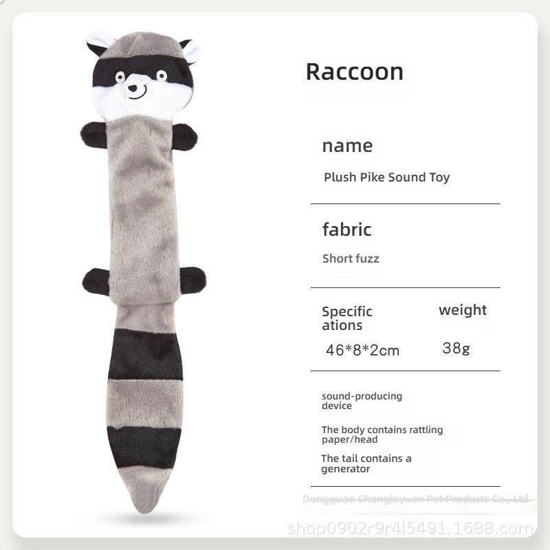 Pet plush toy leather shell resistant to chewing and molaring, plush dog toy that is resistant to chewing and molaring, making noises for dogs