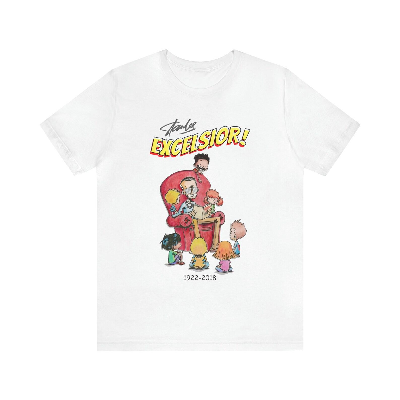 Stan Lee Excelsior Bella Canvas Unisex Jersey Short Sleeve Tee 160