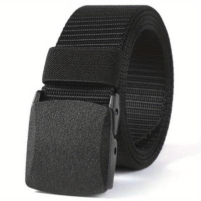 Military Automatic Buckle Nylon Belt Outdoor Hunting Multifunctional Tactical Canvas Belt Men Belt