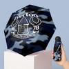 Everton Football Pattern Printed Mini 5 Folds 8 Ribs Compact Umbrella Windproof Waterproof Lightweight Portable Folding
