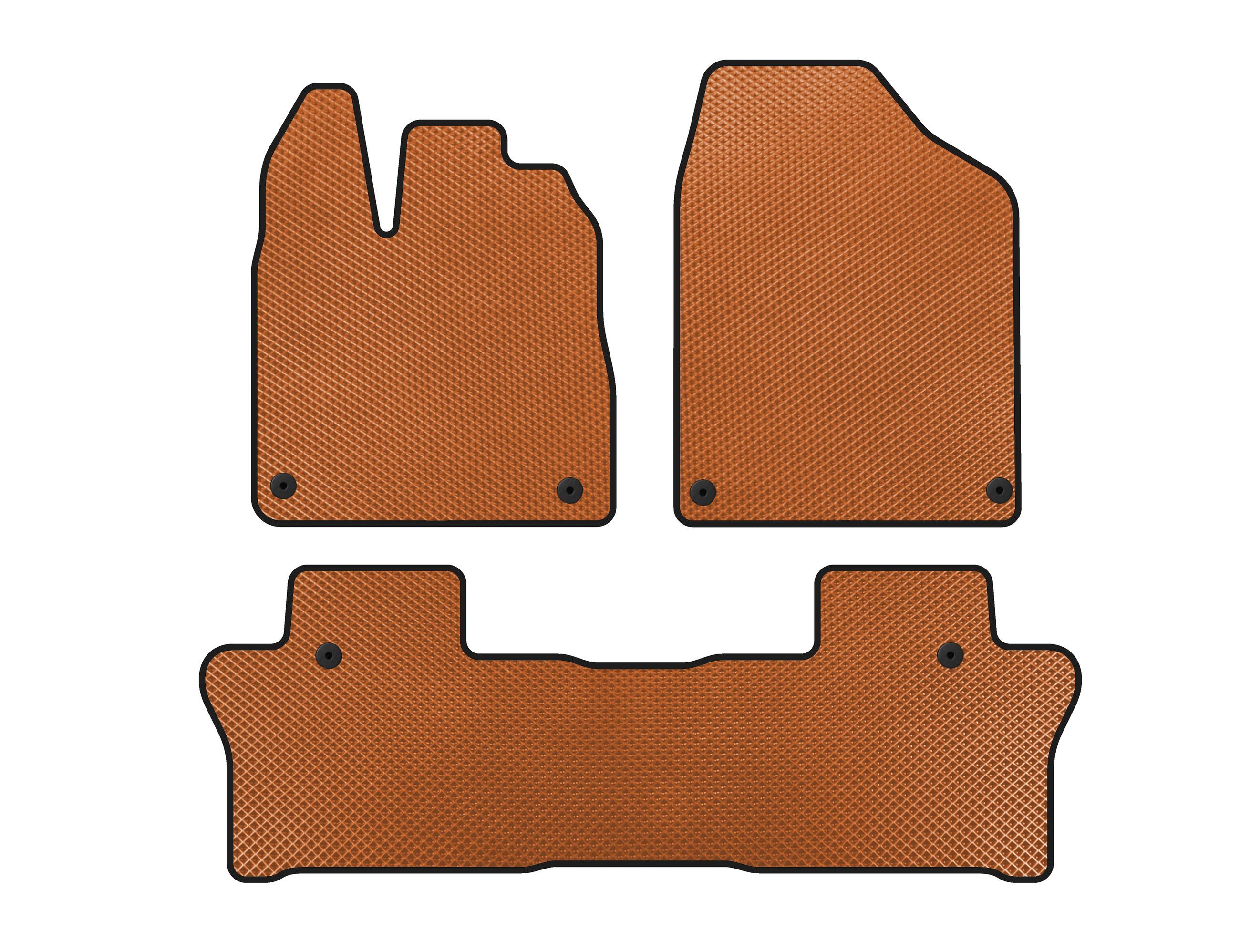 

EVA mats (2 rows, Orange) for Honda Pilot 2015-2022