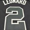 Adidas X NBA Collaboration Spurs Leonard Fashionable Versatile Number 2 Print Fan Edition Sleeveless Basketball Jersey Unisex Jersey 7470A-3HX-K91585