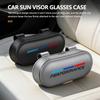 Car Glasses Holder Sun Visor Storage Case Anti-Scratch Protection Box For BMW M M2 M3 M4 M5 M6 E46 E90 E60 F30 E39 X1 X3 X4 X5 VR7