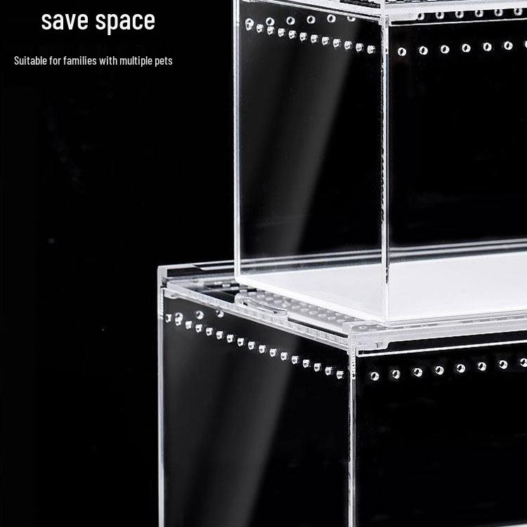 Acrylic Terrarium for Reptiles and Insects